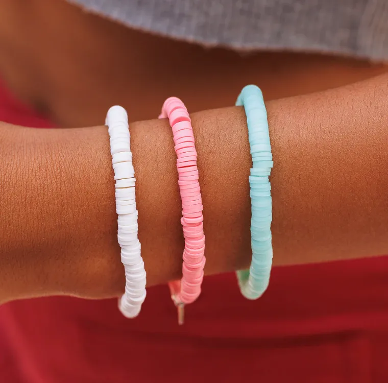 PURAVIDA Stretch Bead Bracelets