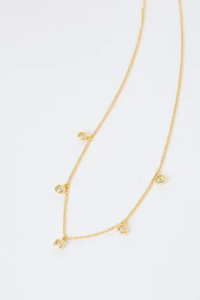 Ressi Multi Bezel Necklace