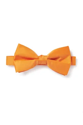 Satin Bow Tie - Orange