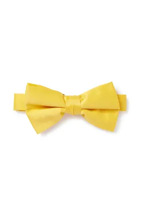 Satin Bow Tie - Yellow