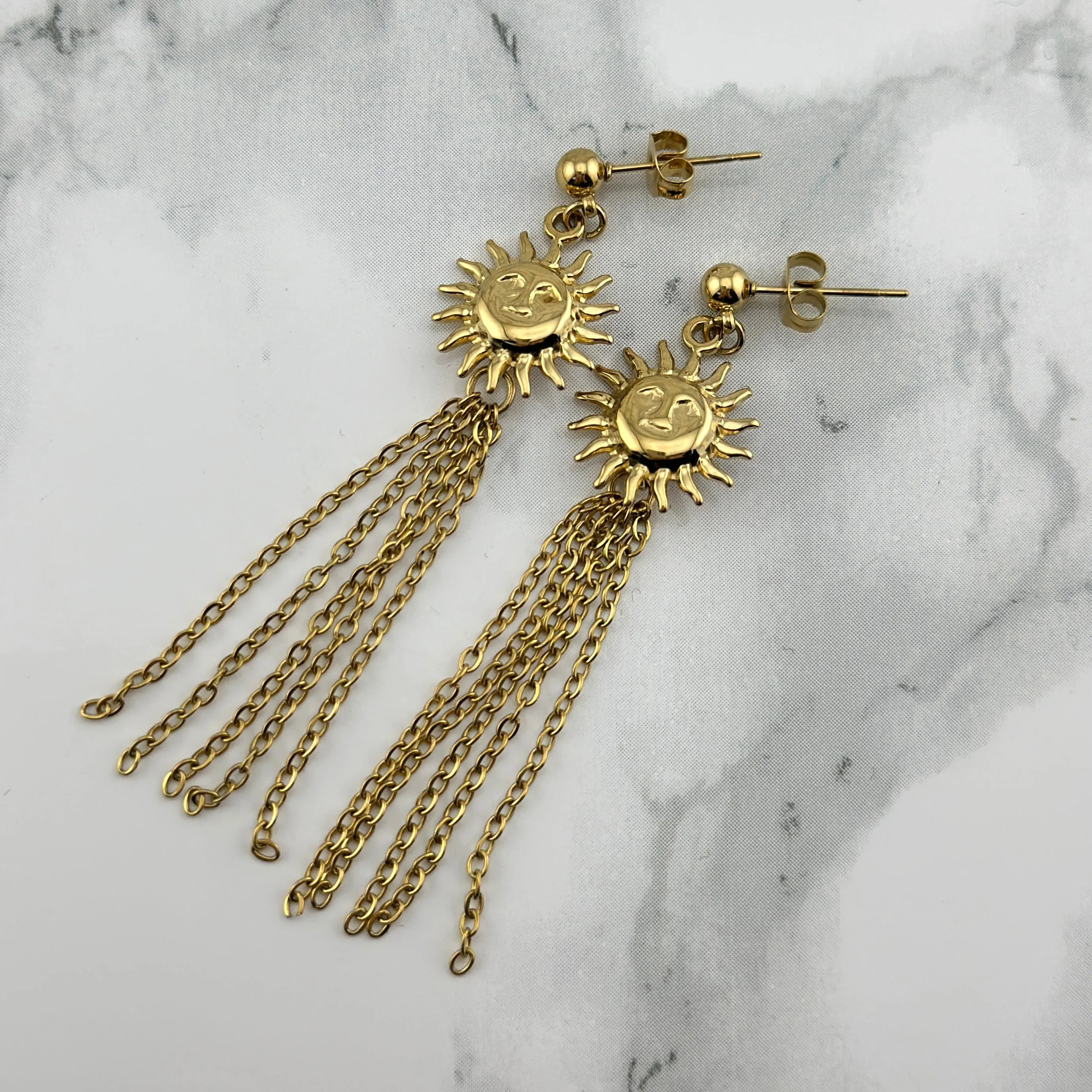 Sunny String Earrings