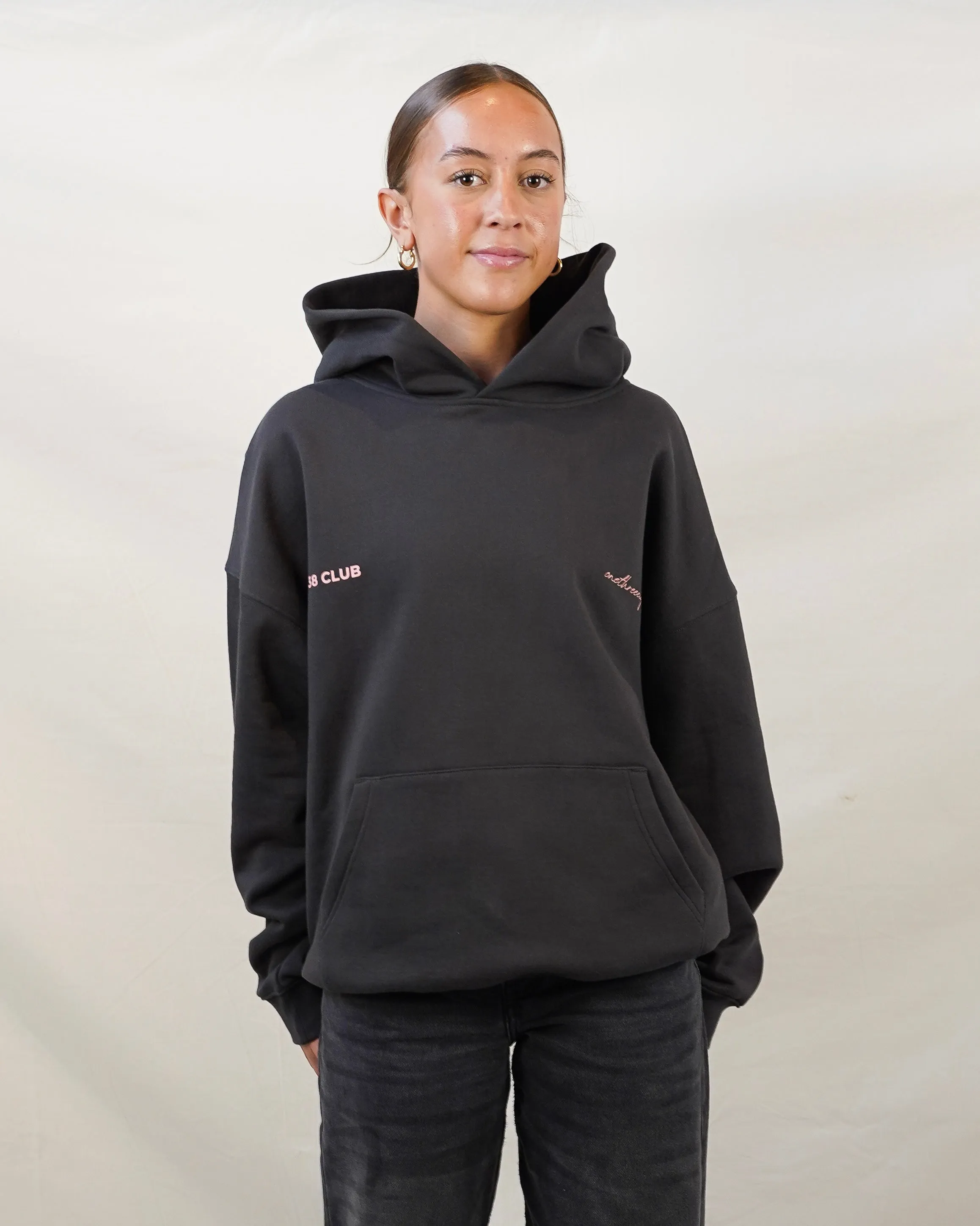 Cozy Unisex Charcoal Hoodie - Classic 138 Club Design