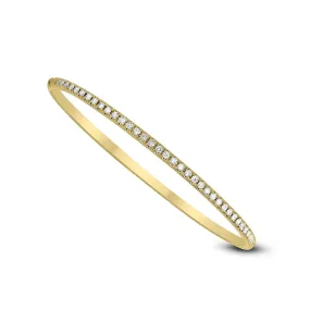 The Diamond Halfway Bangle