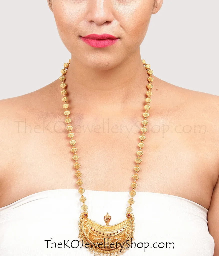 The Kodava Kokkethathi Silver Necklace