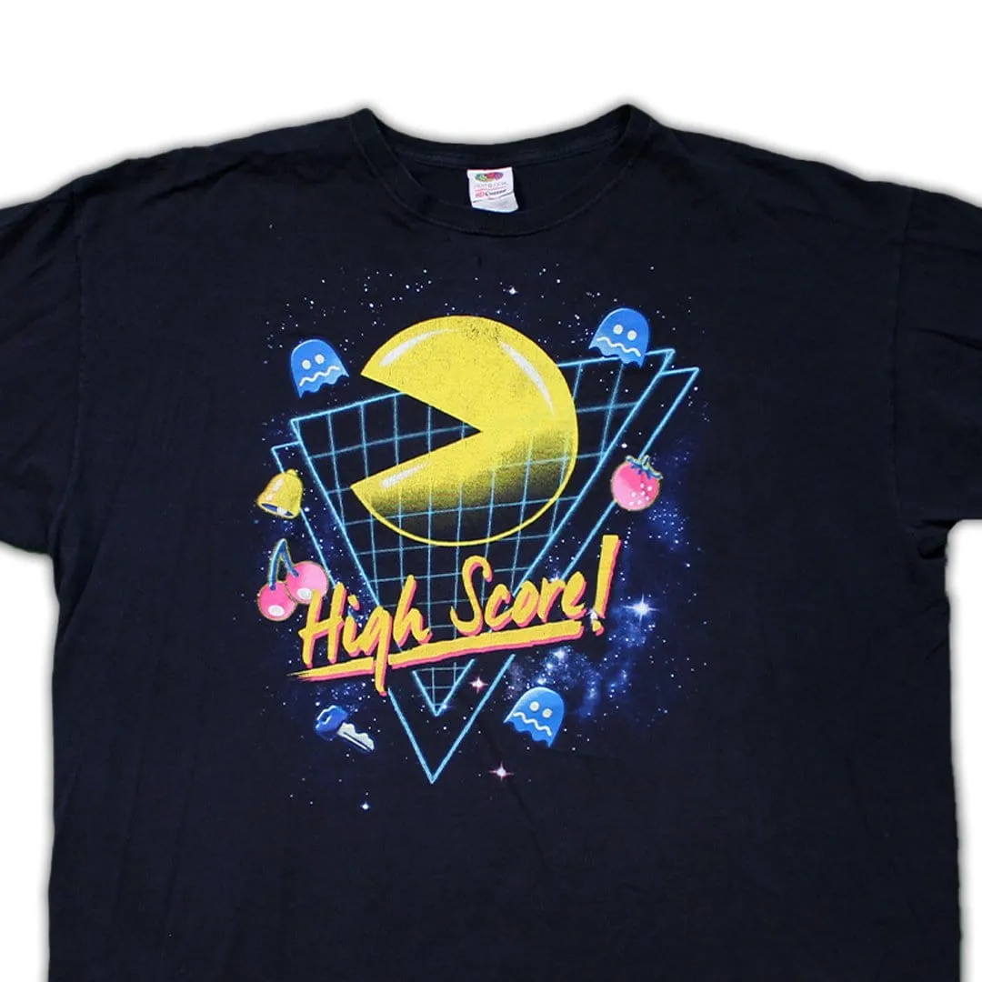 Vinage Pac Man High Score Tee