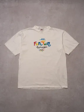 Vintage '00 White Fun Sun Sydney Olympics x Nike Tee (M)