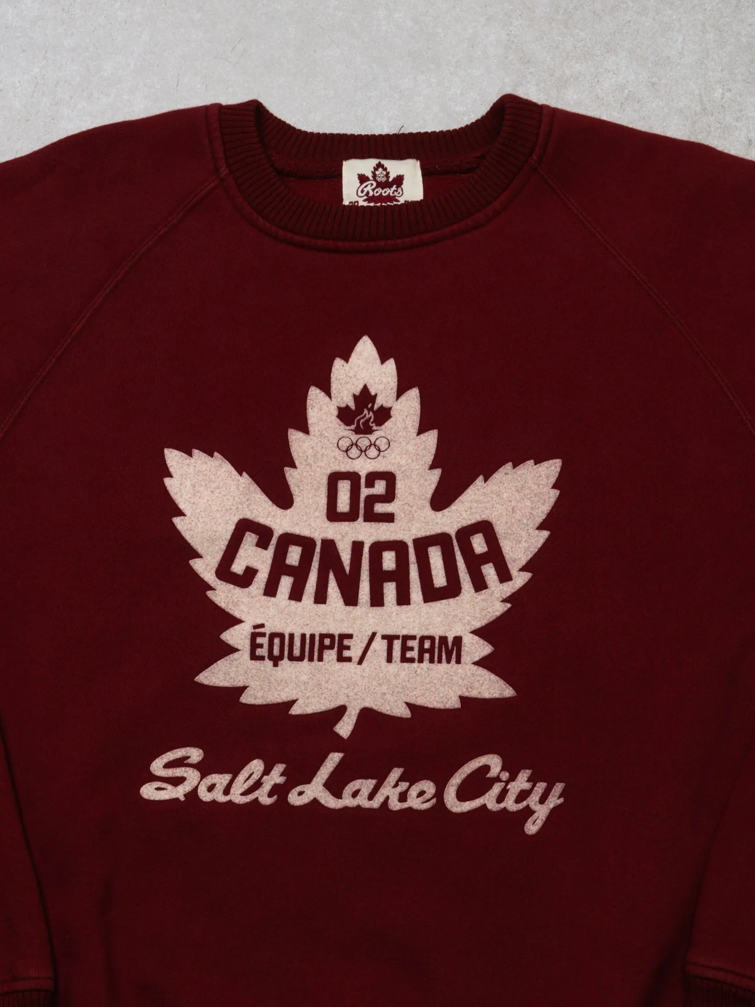 Vintage '02 Red Salt Lake City Roots Crewneck (L)