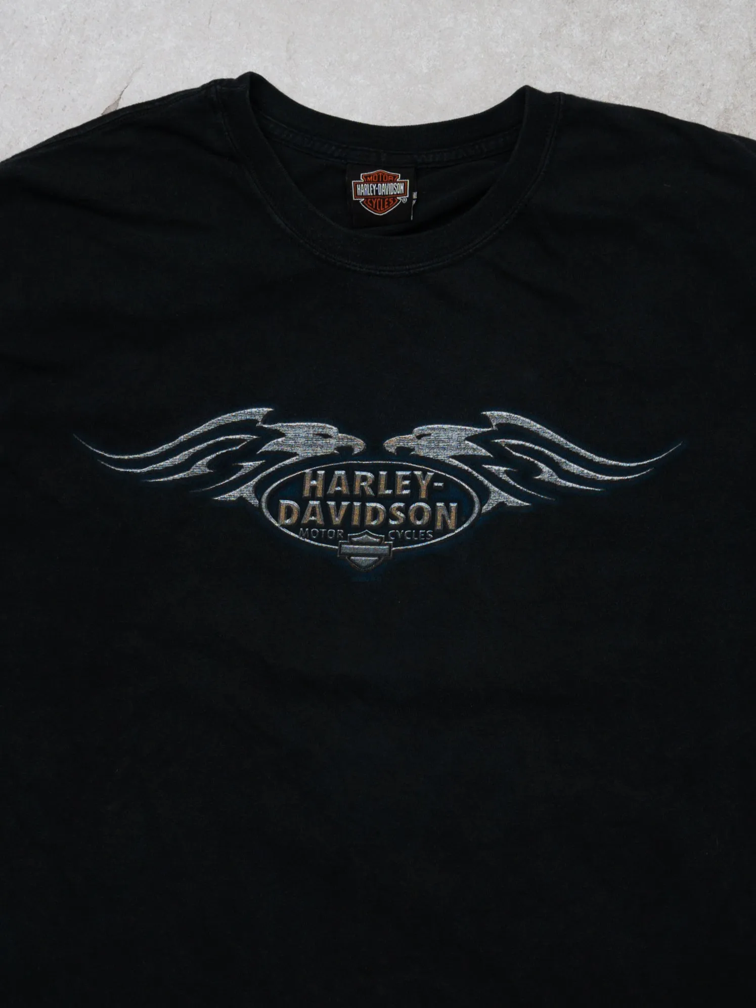 Vintage '04 Black Harley Davidson Tempe Arizona Tee (L)