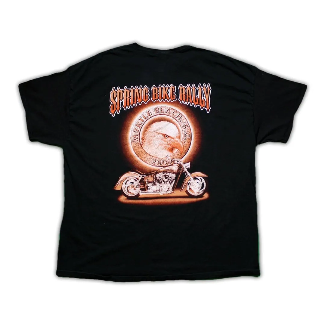 Vintage '05 Myrtle Beach SC Spring Bike Rally Tee