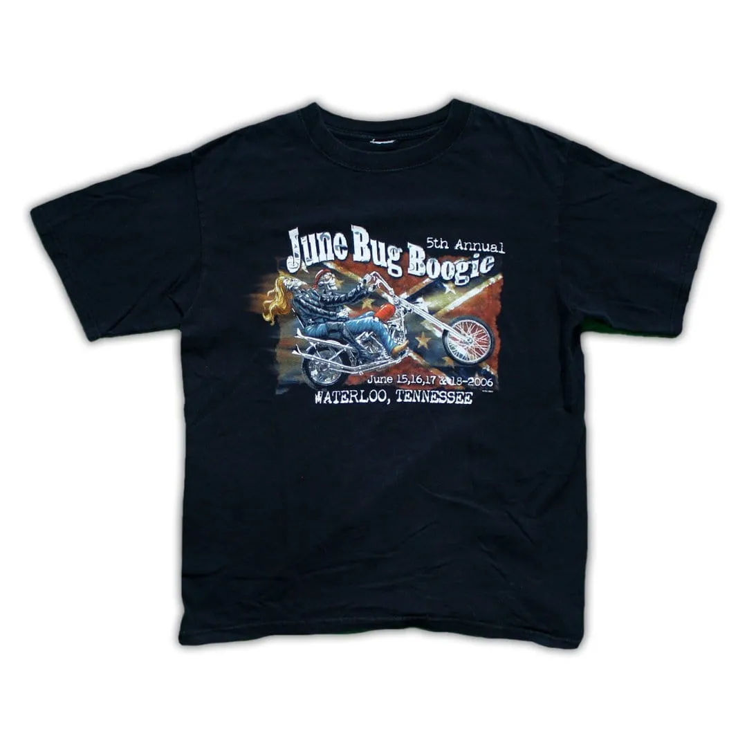 Vintage '06 June Bug Boogie Motorcycle Tennessee Tee