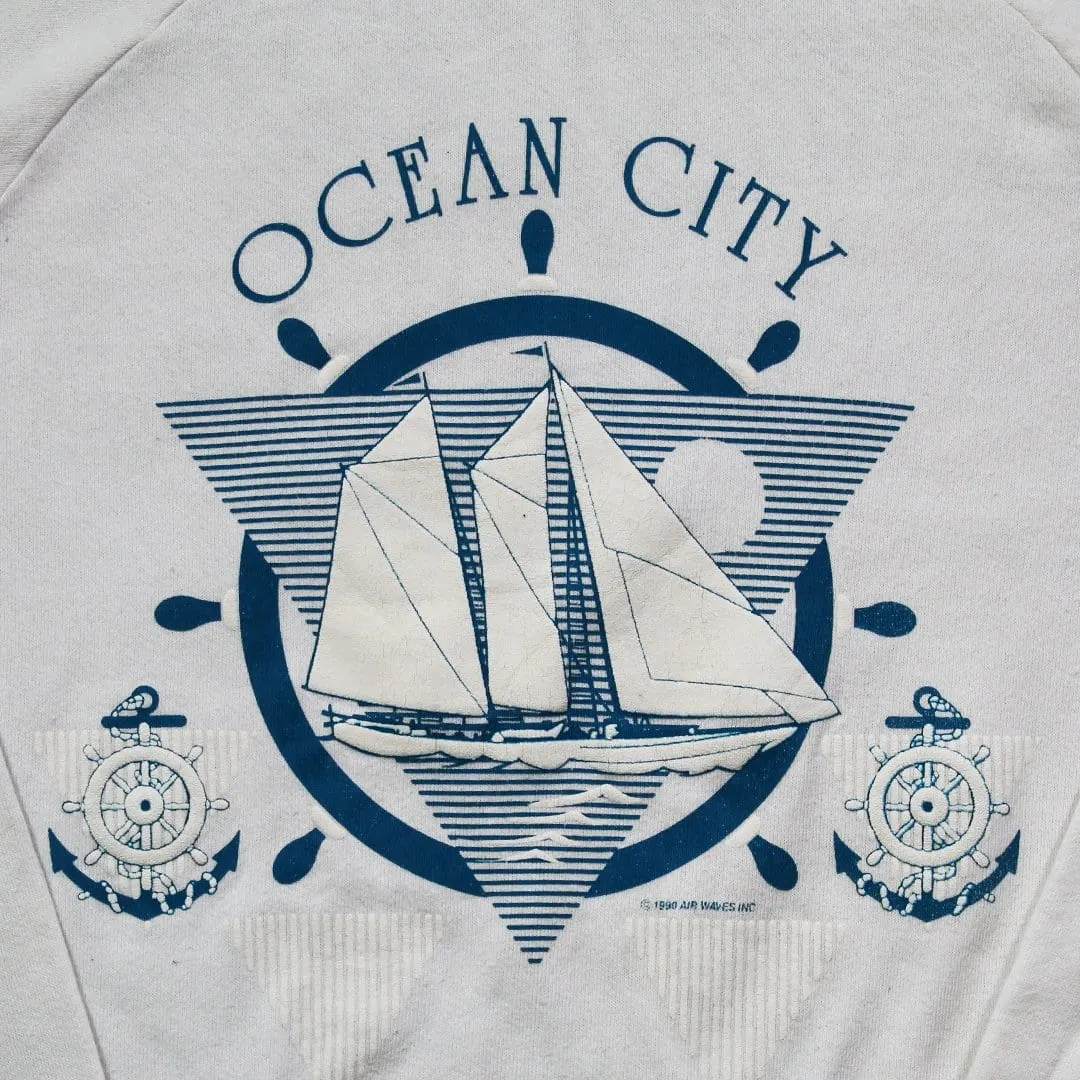 Vintage '90 Ocean City Crewneck