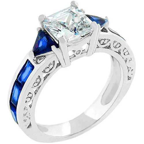 WildKlass Sapphire Blue Regal Ring