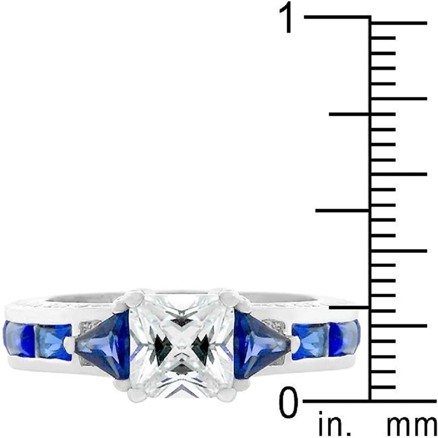 WildKlass Sapphire Blue Regal Ring